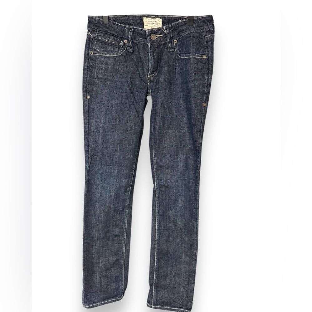Taverniti Dark Wash Grease 13 Jeans Sz 27 EUC